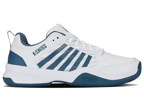 K-Swiss Court Express 2 tennisschoen voor heren, Witte Sterrenkijker, 44.5 EU
