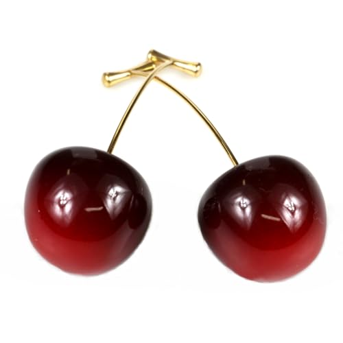 Orecchini alla moda in acciaio inossidabile a forma di Ciliegie 🍒