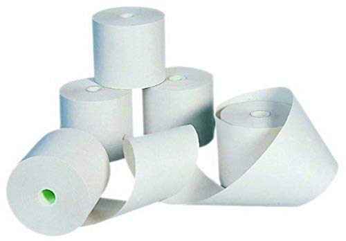 Rexel IB405020 Kassen-Rolle, Thermorolle für Tischrechner 1228X und 1491X, 57 m, 12 mm, 5 Stück für Ibico