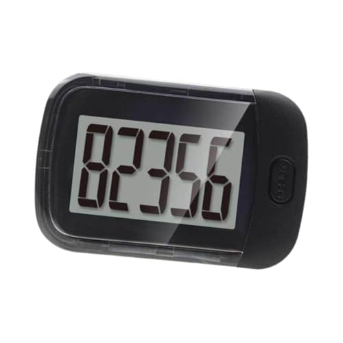 Menolana 3D Pedometer for Walking, Step Counter with Back Buckle and Neck Strap, Step Track for Running Adults Sports Kids