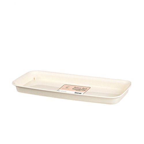 Pottery style rectangular planter saucer,15.6-inch in length,exce…