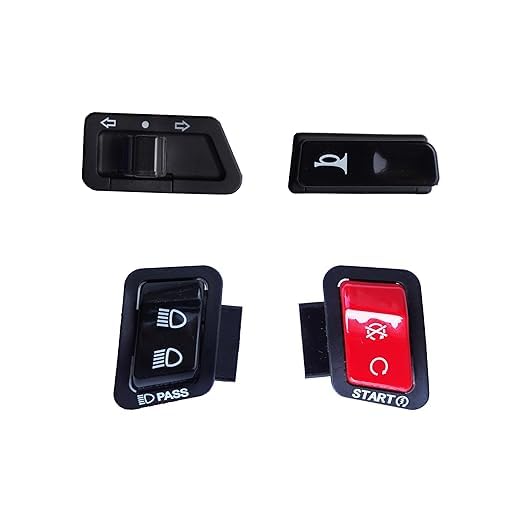 NS Modular Switch Pack (4) - Horn, Self Start, Indicator, Dim/Dip Switches for Honda Activa BS6-image-44