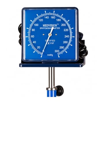Clock Type Aneroid Blood Pressure Apparatus with Stand & Wheels |...