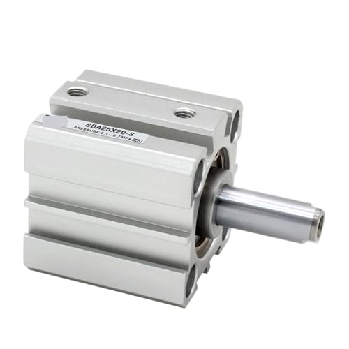 Cilindro neumático compacto de doble efecto serie SDA con vástago de 12 mm 5