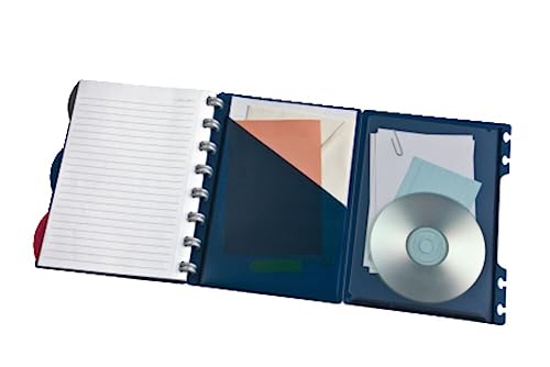 Ampad Versa Crossover Notebook, 6 x 9 Inch Size, Wide-Ruled, Navy, 60 Sheets (25-635) - Thumbnail 2