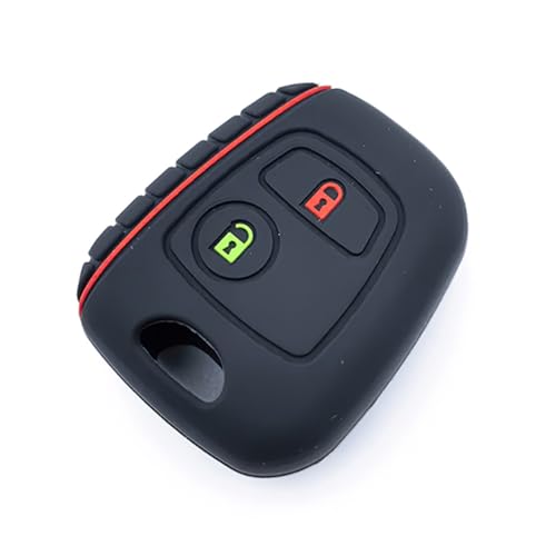 Housse en silicone pour clé anti-choc protection télécommande Peugeot 207 307 107