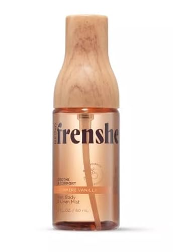 Being Frenshe Cashmere Vanilla Mini Hair, Body and Linen Mist, 2 Fluid Ounces