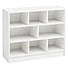 KADIMA DESIGN Bookshelf Whitewood Mensola del basamento baia di legno scaffalature industriali Nuovo
