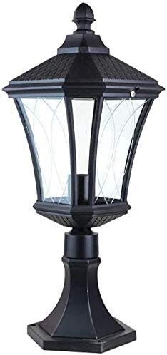 Lampe pilier extérieur E27 bronze luminaire étanche