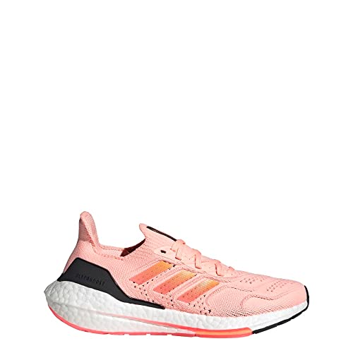 Image of adidas Womens Ultraboost Ultra Boost 22 Cold.Rdy Running Sneakers Shoes - Orange