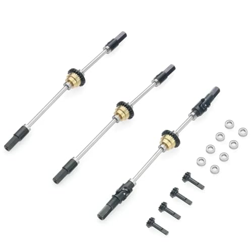 Pièces de réparation WPL C14 C24 pour réparer une transmission RC cassée