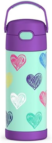 410mL Stainless Steel Non-Licensed FUNtainer® Bottle, Hearts