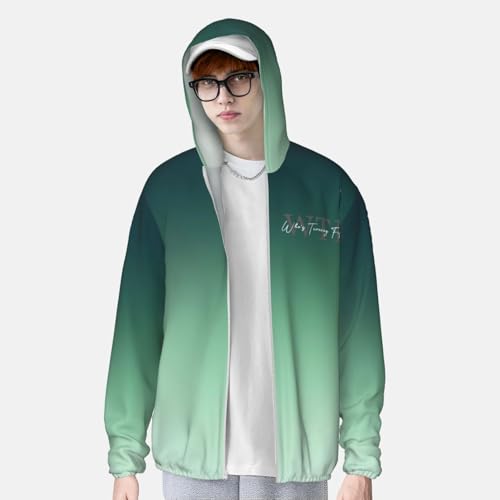 WTF Who's Turning Fifty Men's Sun Protection Shirts Women's Lightweight Hoodie Performance Long Sleeve SPF Uv Shirt,3