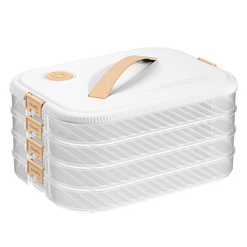 XINXI Recipiente para bolinhos, recipientes para freezer para biscoitos | Recipientes herméticos de