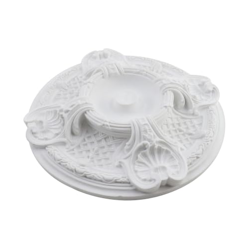 Image of Semetall Ceiling Medallion 11-7 /8 inch OD x 1-7 /8 inch P White