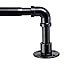 Kit bastone per tenda Nero Opaco 200 cm 20 mm Terminale Sfera - Fissaggio a soffitto – Boulet | Leroy Merlin