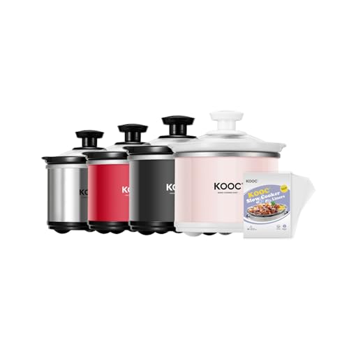 KOOC 0.65 Quart Mini Slow Cooker