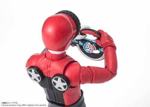 Image of S.H. Figuarts Bakujo Sentai Bumbunger, Bundred, Approx. 5.7 inches (145 mm), PVC & ABS, Pre-Painted Action Figure