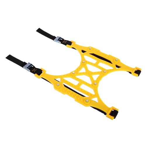 Unomor Snow Chain Tires Car Snow Chains for Tires Winter Tire Chains Tire Emergency Chain Portable Snow Tire Chain Tire Chains Anti Slip Car Automotive Wheel Chain Nylon Yellow