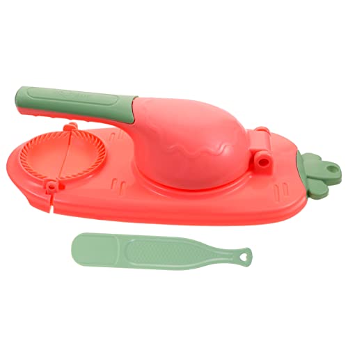 GRIRIW Practical Dumpling Skin Making Tool Non-stick Easy to Clean Handheld Dumpling Press for Daily Use 1 Set