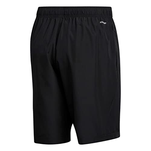 Bermuda Adidas Plain Masculina Preto e Branco