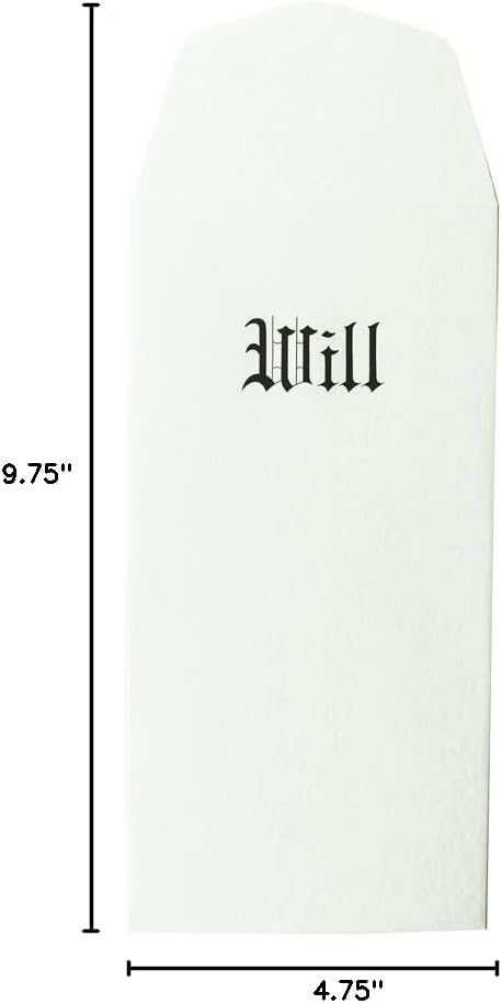 Will Envelopes, Blumberg Pebble Finish, Bright White, Engraved, 100 per Box