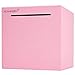HCHANGEN Piggy Bank for Adults, Stainless Steel Savings Bank, Must Break to Open Metal Money Box for Cash Saving (Pink, 4.72inches)