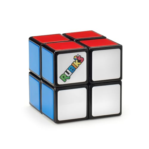 Rubik’s Mini 2x2 Zauberwürfel - der 2x2 Cube für Einsteiger ab 8 Jahren und für unterwegs, hohe Qualität, leichtgängiges Handling, leuchtende Farben