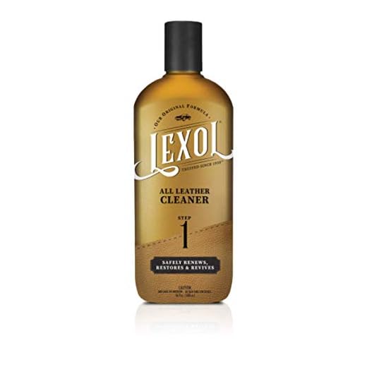 Lexol All Leather Cleaner for Car Interior, Couches and Furniture, Shoes and Boots, Purses and Handbags, Baseball Gloves and Horse Saddles, and More, 16.9 oz