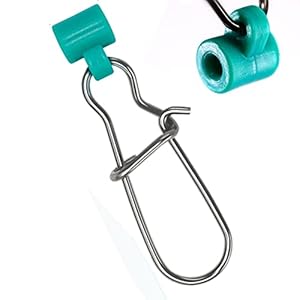 Fising Line Sinker Sliders with Duolock Snaps,Heavy Duty Sinker Slides Weights Saltwater Catfishing Rigs