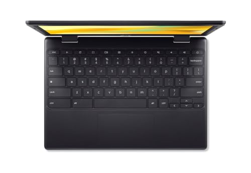 Image of Acer Chromebook, Intel Celeron- N4500 Processor, 4GB LPDDR4 RAM, 64GB eMMC, 29.46cm /11.6 inch inch HD Display, Chrome OS, Intel UHD Graphics,WiFi 5, Black, 1.2 KG, CO731, Thin & Light Laptop