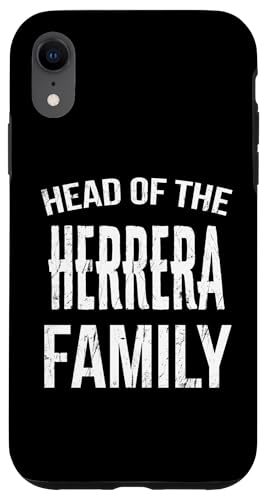 Carcasa para iPhone XR Jefe De La Reunión Familiar Herrera