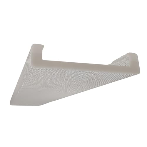 Image of 4ft Wrap Around Light Cover Diffuser 10 inch inch W x 2 inch inch H x 47 13 /16″ L with White End Caps (Between Hook = 7 3 /4 inch inch) (TF-253A), Clear Prismatic