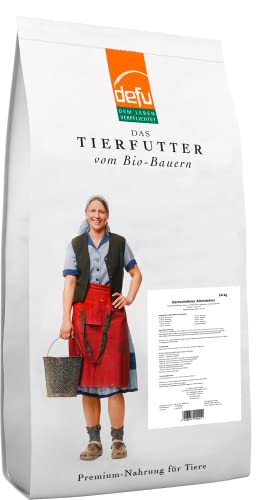 defu Geflügelfutter | 1 x 14 kg | Bio Gartenhühner Alleinfuttermittel Gemüse | Trockenfutter für Hühner, Legehennen und Zwerghühner defu Geflügelfutter | 1 x 14 kg | Bio Gartenhühner Alleinfuttermittel Gemüse | Trockenfutter für Hühner, Legehennen und Zwerghühner
