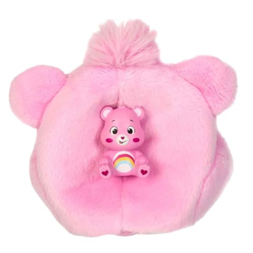 Barbie Cutie Reveal Doll & Accessories, Care Bears Series, Fashion Doll with Cheer Bear Costume & 10 Surprises Including Color Change & Mini Bear - Image 4
