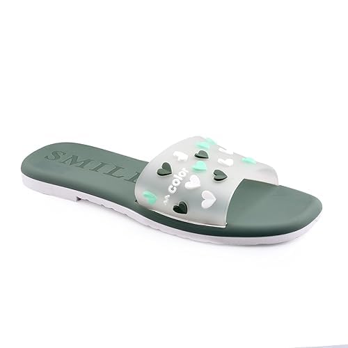 MIXSTEP flip flops for women (green, UK Footwear Size System, Adult, Women, Numeric, Medium, 4) (B0DCZ9VLMH) Amazon Price History, Amazon Price Tracker
