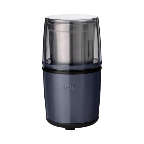 Cuisinart Macinino elettrico per spezie | Macinacaffè, macinino per noci, umido e secco | Elettrico | Doppia ciotola in acciaio inox con coperchio per riporla | Lavabile in lavastoviglie