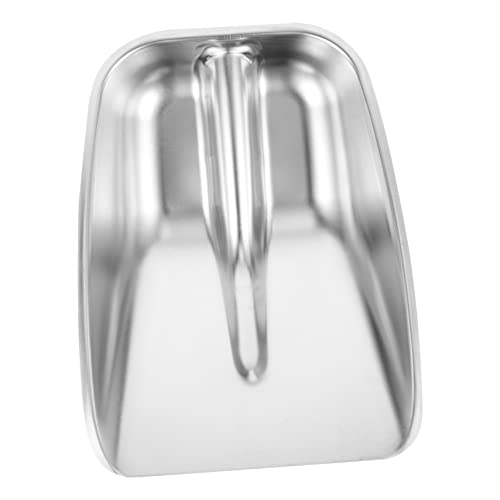 GALPADA Stainless Steel Snow Shovel Metal Rubbish Shovel Multifunctional Mud Winter Cleaning Portable