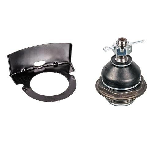 febi bilstein 109572 Rotule de suspension avec écrou à créneaux, goupille et rondelle, 1 pièce