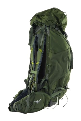 Image of Osprey Kestrel 58L Men's Backpacking Backpack, Bonsai Green, S /M