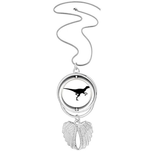 Collier rotatif ailes d'ange Dinosaure BS pour sublimer vos tenues