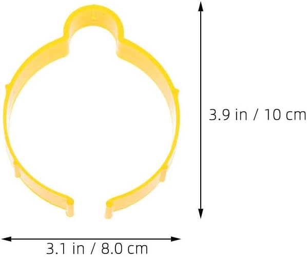 10Pcs Vinyl Film Clamp Car Wrap Roll Holders for Precise Positioning Easy Application Auto Film Roll Gripper Clips 3.93X3.14X0.59In
