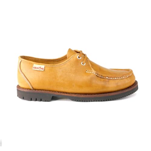 Apache- Mocasín Cordones Wallabi Piel Hombre - 401 para: Hombre Color: COÑAC Talla: 42