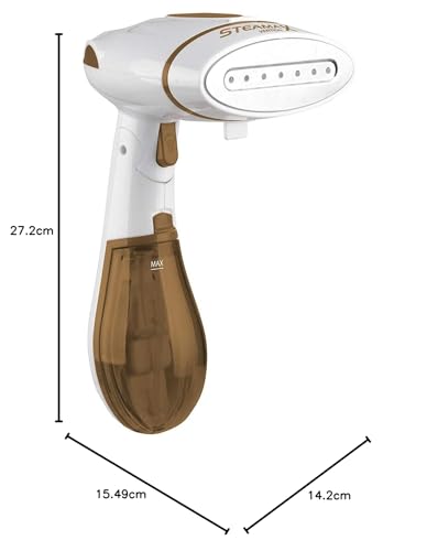 BEPER 50.160 Steamax Vertikale Bügelmaschine, Antihaft-Platte, Gold
