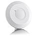 Price comparison product image SEBSON 2x Motion Detector Indoor, Surface mounted, HF Sensor LED suitable, Ceiling Mounting, programmable, Movement Sensor Range 2-16m/ 360°, max. 800/300W