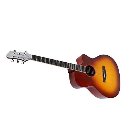 Pack de Démarrage de Guitare Folk pour Débutant, Guitare Acoustique Longue Durée de Vie Belle Texture Entièrement équipée pour les Débutants (Couleur du coucher du soleil) - Les Beatles, Paul McCartney, John Lennon, RIngo Starr, George Harrison Pack de Démarrage de Guitare Folk pour Débutant, Guitare Acoustique Longue Durée de Vie Belle Texture Entièrement équipée pour les Débutants (Couleur du coucher du soleil) – Image 7
