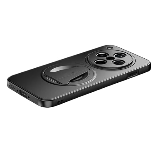 For Oppo Find X9 / X9 Pro�p �}�O�l�b�g�P�[�X ? �܂肽���݃X�^���h�t���A�X�����t�B�b�g�A�ϏՌ��A�~�j�}���f�U�C���A�J�����ی�J�o�[,X9 Pro,Black