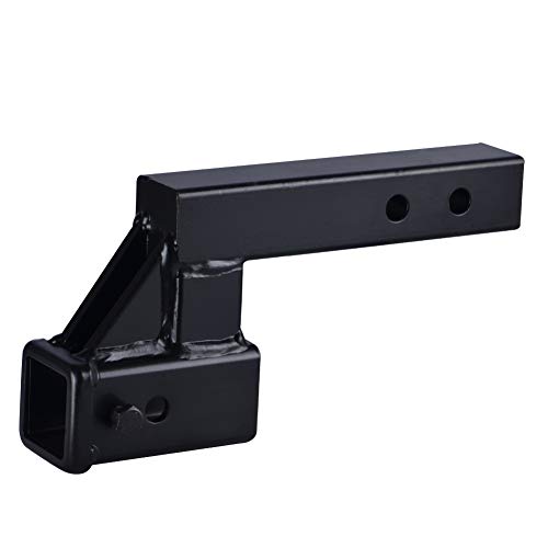 Towever 84122 Towever Hitch Extender 2 Inch Receiver with 4" Drop/Rise