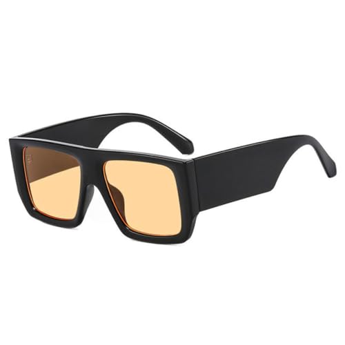 Lunettes de soleil carrées surdimensionnées MUTYNE pour femmes et hommes look vintage