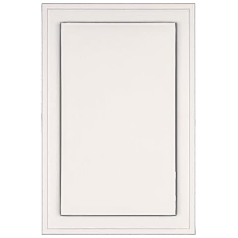 Builders Edge 130120001117 Jumbo Mounting Block 117, Bright White Cover